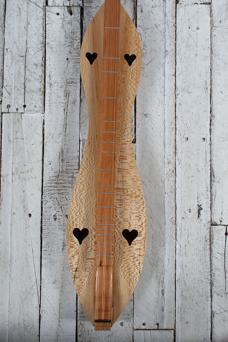 McSpadden 6 String Dulcimer 6 String Flathead Hourglass Dulcimer with Gig Bag