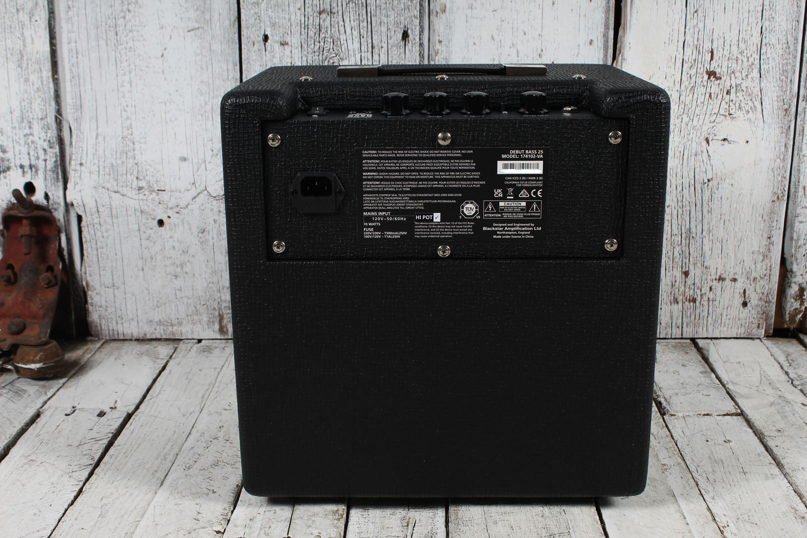 Blackstar Debut Bass 25 Electric Bass Guitar Combo Amplifier 25 Watt 1 x 8 Combo Amp