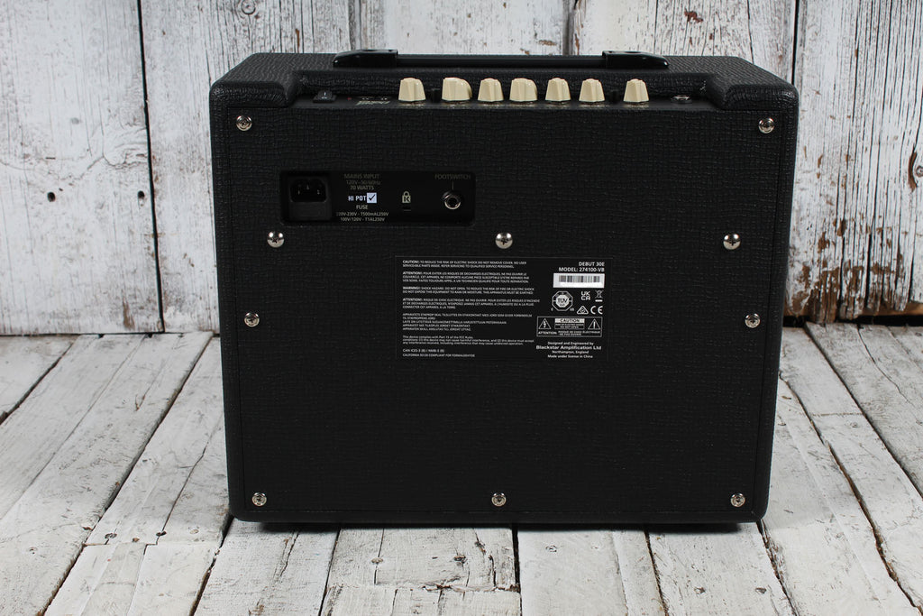 Blackstar Debut 30E Electric Guitar Amplifier 30 Watt 1 x 10 Combo Amp