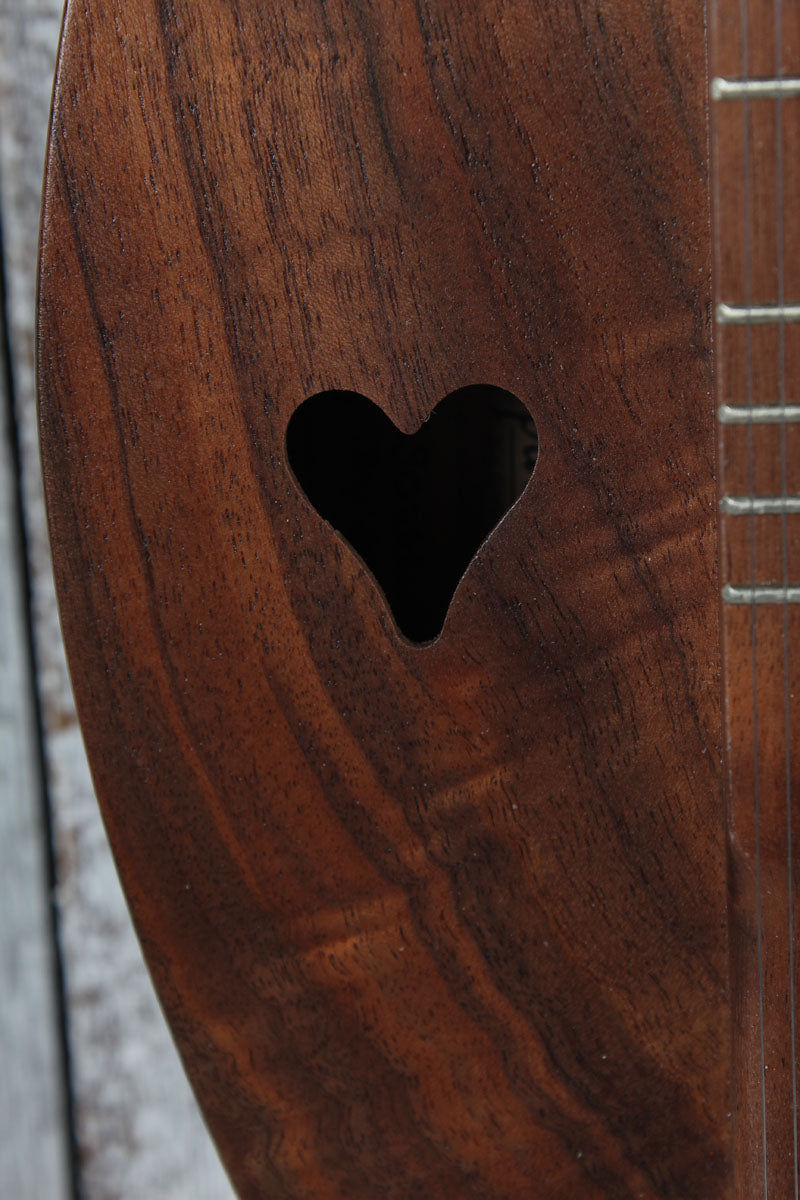McSpadden 4 String Ginger Dulcimer Flathead Hourglass Dulcimer with Gig Bag
