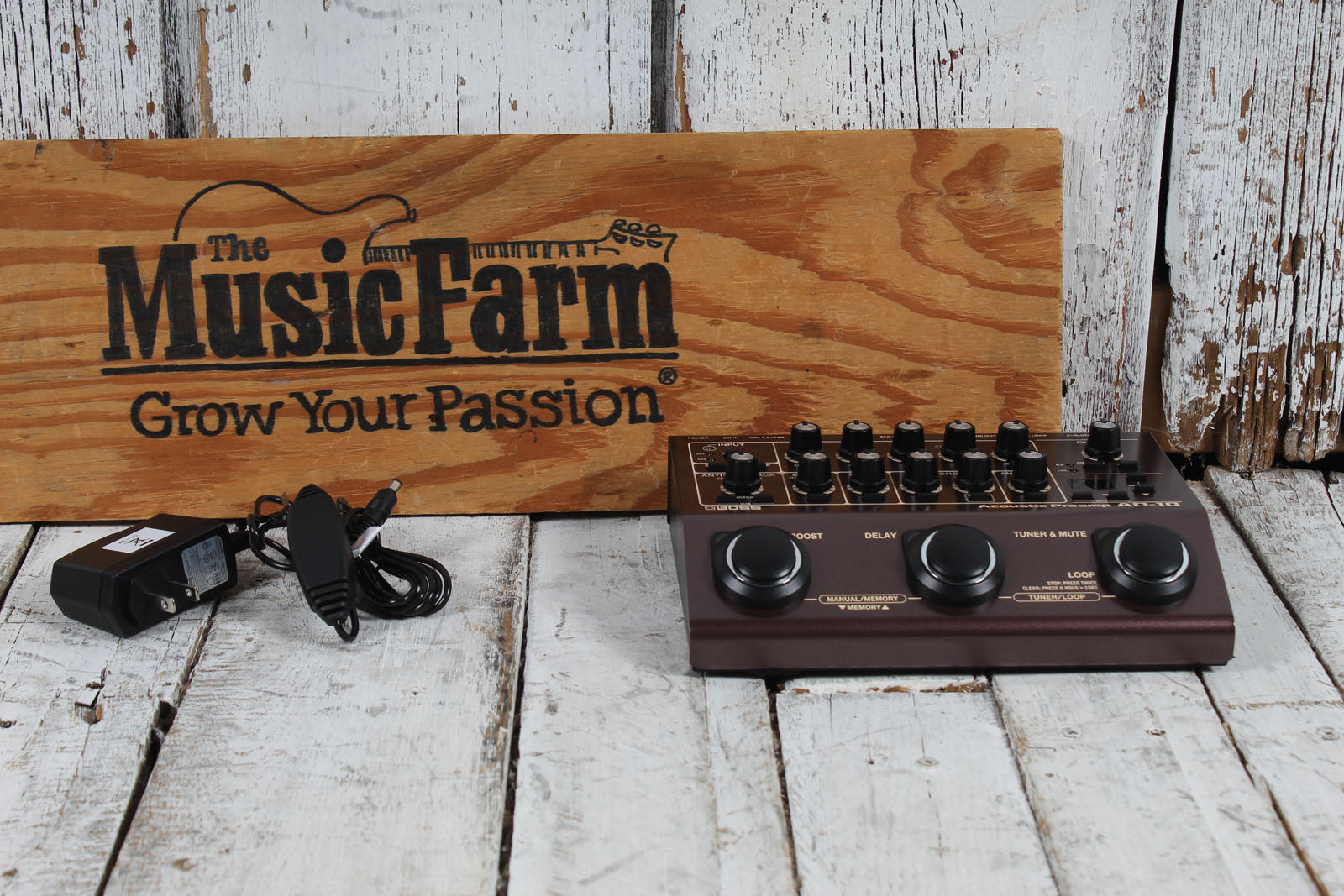 Boss AD-10 2 Acoustic Preamp 2 Channel Acoustic Guitar Preamp / DI Effects Pedal Secondary image