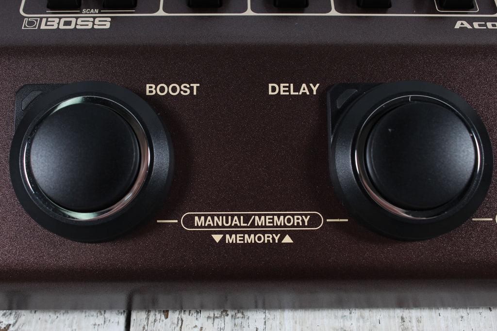 Boss AD-10 2 Acoustic Preamp 2 Channel Acoustic Guitar Preamp / DI Effects Pedal