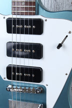Gibson Vintage 1966 Non-Reverse Firebird III Re-Fin Re-Build Pelham Blue w Case
