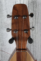 McSpadden 4 String Flathead Hourglass Spalted Sycamore Dulcimer with Gig Bag