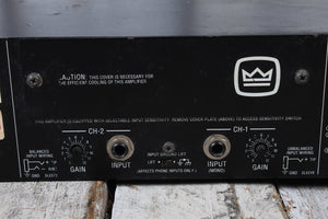 Crown Power Base 2 Power Amplifier 2 Channel Power Amp