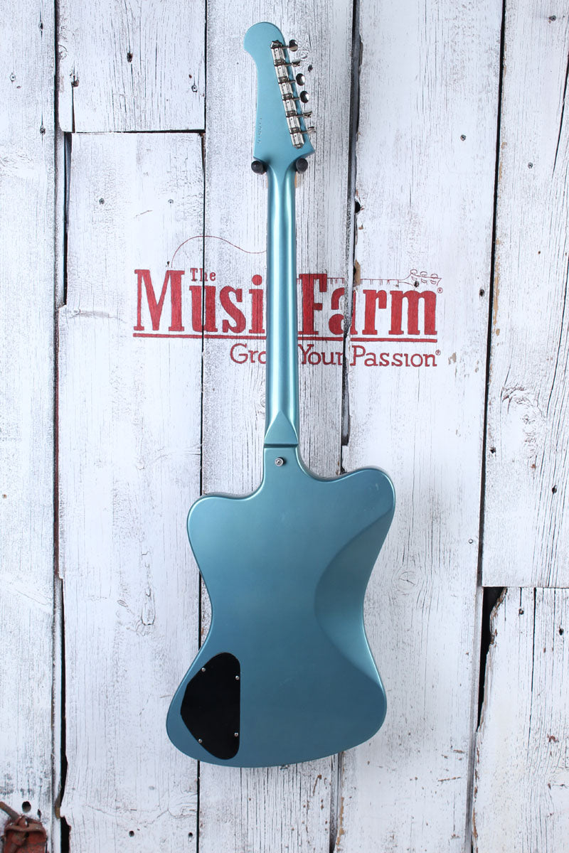 Gibson Vintage 1966 Non-Reverse Firebird III Re-Fin Re-Build Pelham Blue w Case