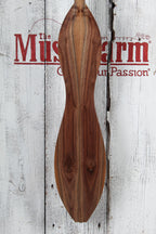 McSpadden 4 String Flathead Hourglass Spalted Sycamore Dulcimer with Gig Bag