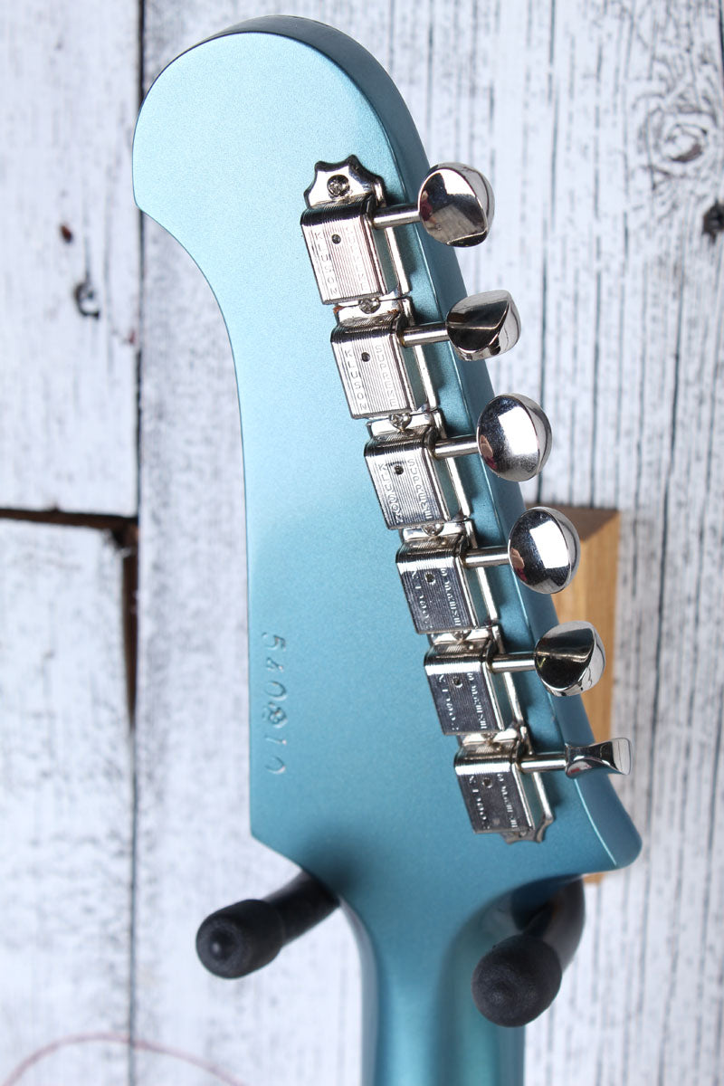 Gibson Vintage 1966 Non-Reverse Firebird III Re-Fin Re-Build Pelham Blue w Case