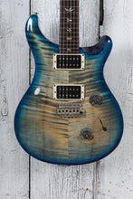 Load image into Gallery viewer, PRS 2011 USA Custom 24 Flame Top Electric Guitar Faded Blue Burst with Case