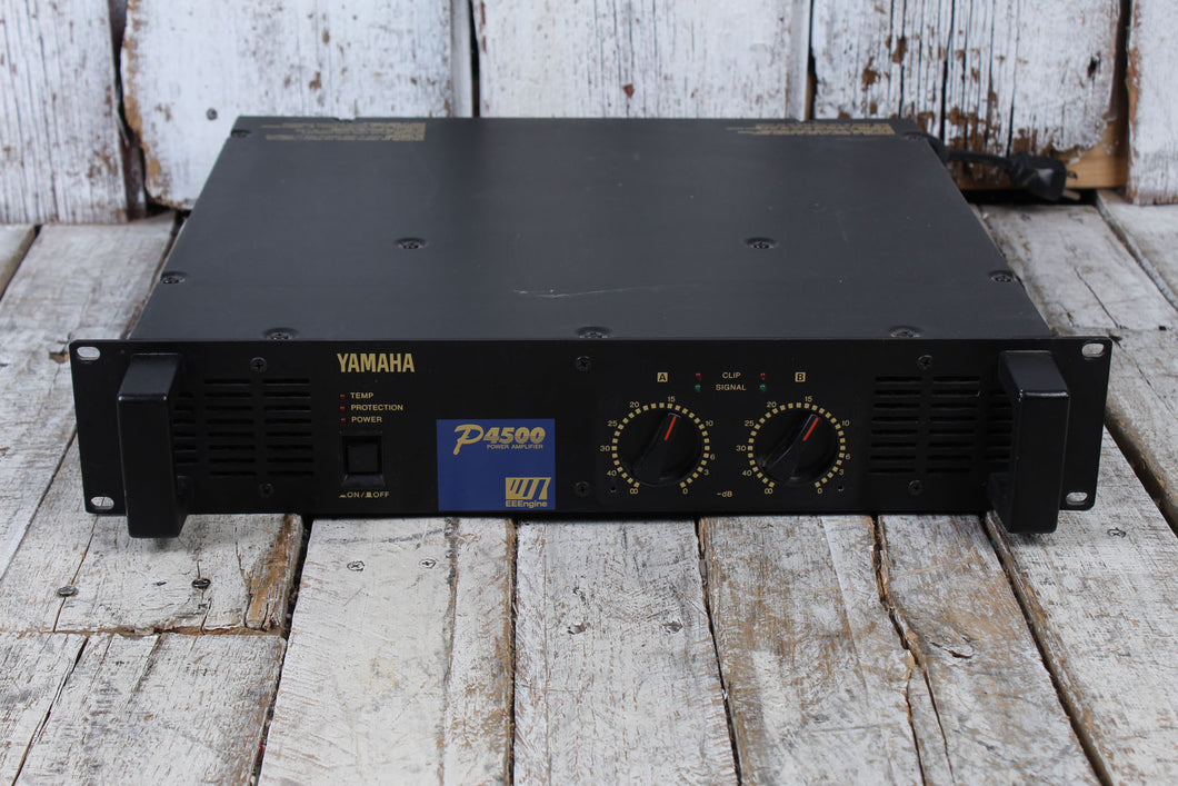 Yamaha P4500 Power Amplifier Professional Grade Rack Mountable Power Amplifier