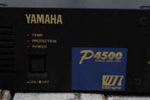 Load image into Gallery viewer, Yamaha P4500 Power Amplifier Professional Grade Rack Mountable Power Amplifier