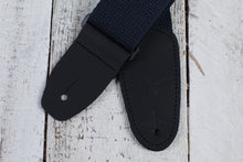 Load image into Gallery viewer, Henry Heller 2 Inch David Hale Cotton with Embroidered Feather Design Blue