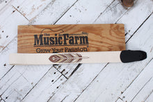 Load image into Gallery viewer, Henry Heller 2 Inch David Hale Cotton with Embroidered Feather Design Guitar Strap