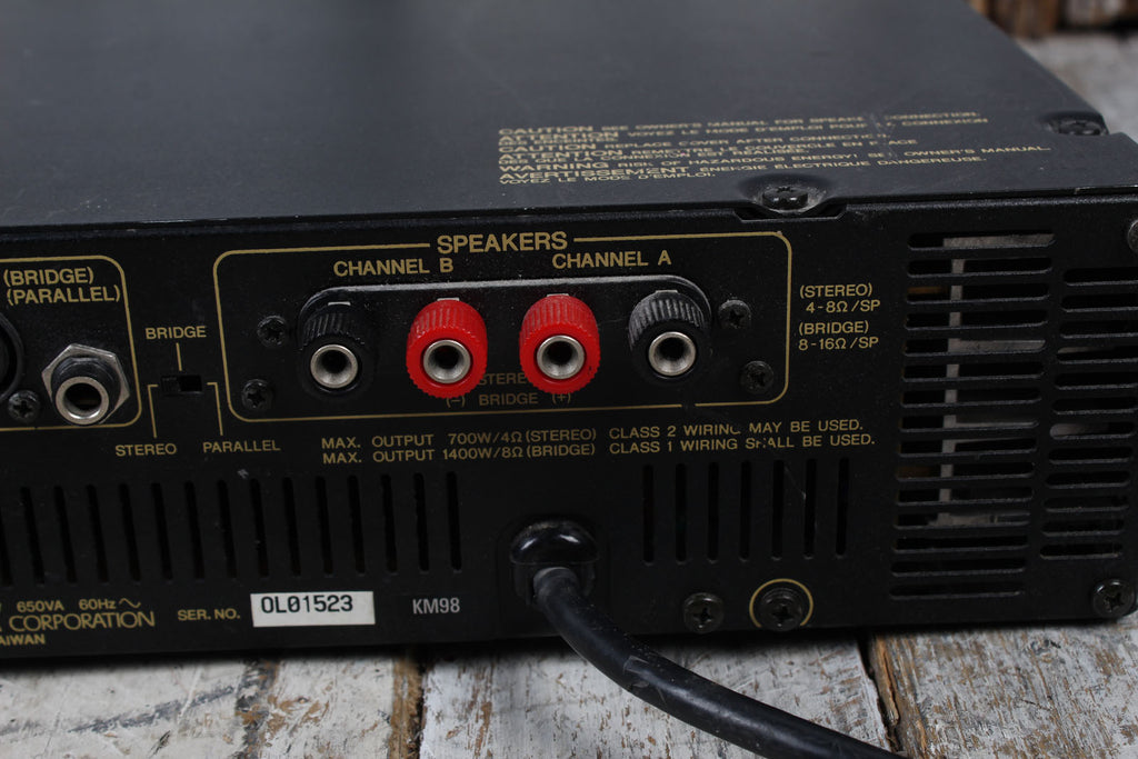 Yamaha P4500 Power Amplifier Professional Grade Rack Mountable Power Amplifier