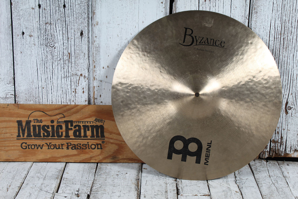 Meinl B19MTC Byzance Traditional 19 Inch Medium Thin Crash Drum Cymbal