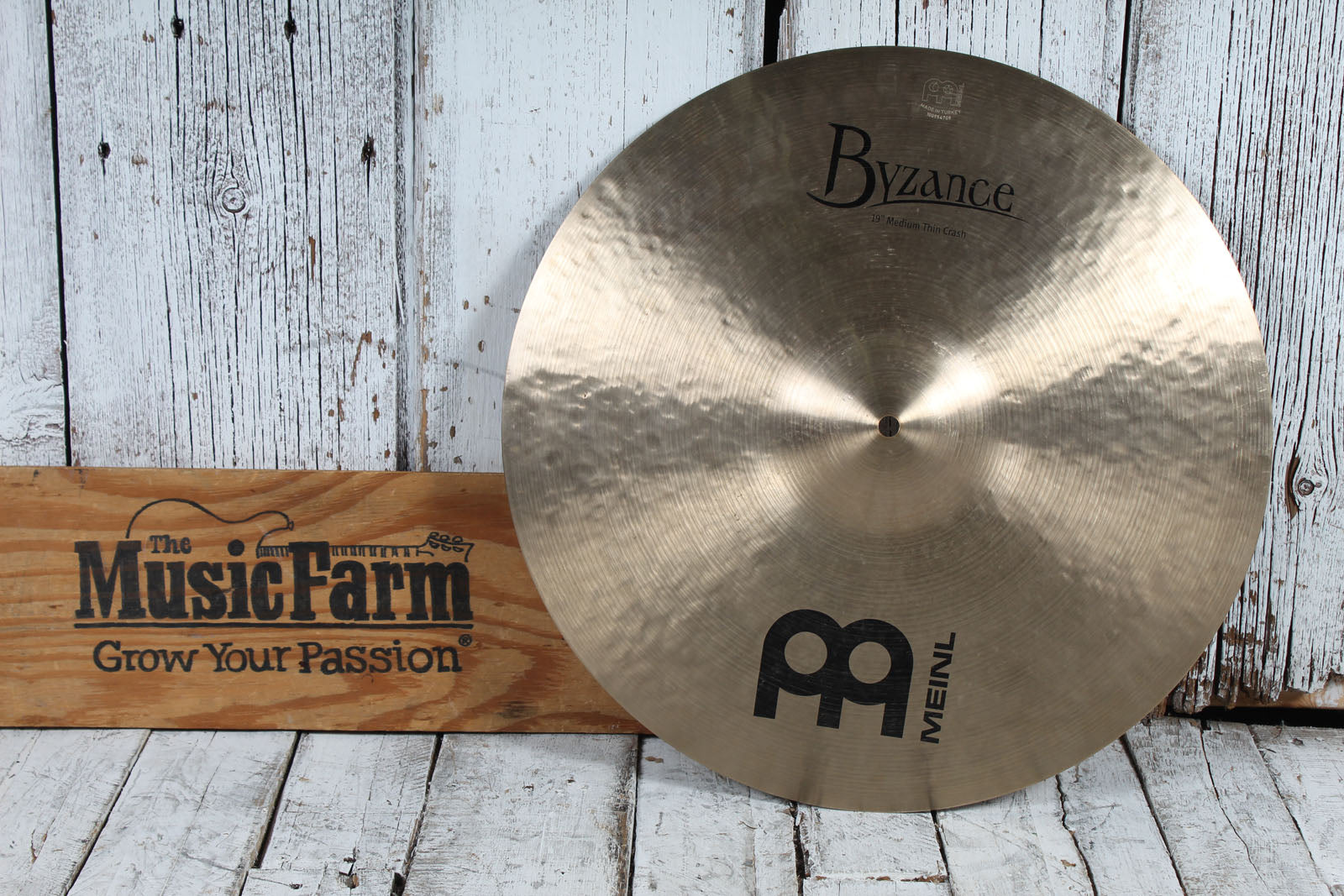 Meinl B19MTC Byzance Traditional 19 Inch Medium Thin Crash Drum Cymbal