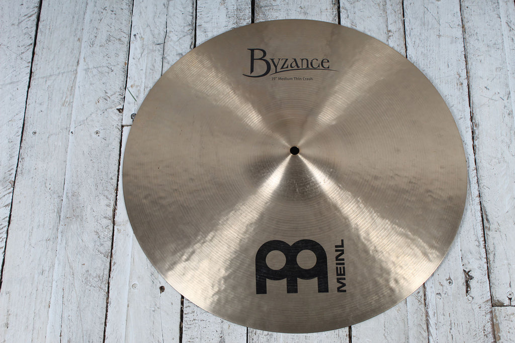 Meinl B19MTC Byzance Traditional 19 Inch Medium Thin Crash Drum Cymbal