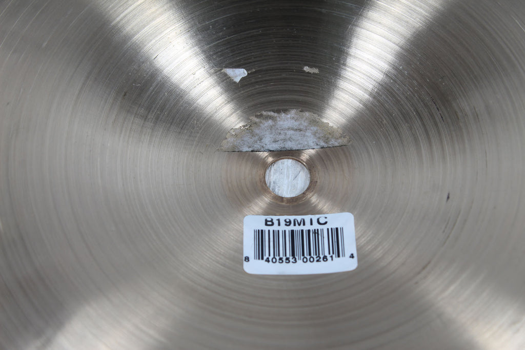 Meinl B19MTC Byzance Traditional 19 Inch Medium Thin Crash Drum Cymbal