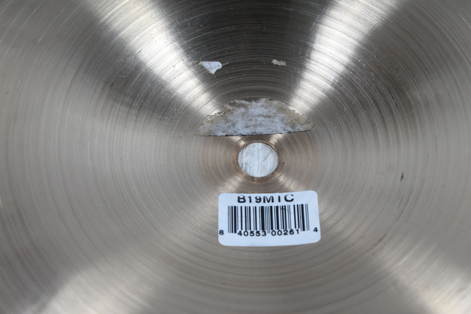 Meinl B19MTC Byzance Traditional 19 Inch Medium Thin Crash Drum Cymbal