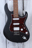 Cort G110 Double Cutaway Solid Body Electric Guitar Open Pore Black