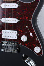 Cort G110 Double Cutaway Solid Body Electric Guitar Open Pore Black