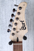 Cort G110 Double Cutaway Solid Body Electric Guitar Open Pore Black