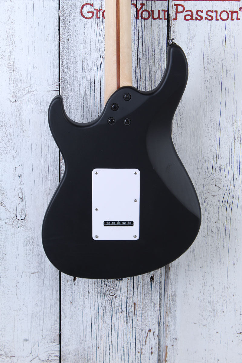 Cort G110 Double Cutaway Solid Body Electric Guitar Open Pore Black