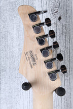 Cort G110 Double Cutaway Solid Body Electric Guitar Open Pore Black