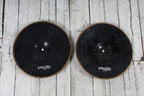 Paiste 400 Color Sound 14 Inch Hi Hat Pair 14" Hi Hat Drum Cymbal Pair