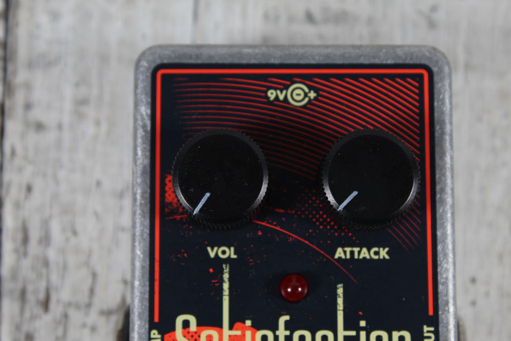 Electro-Harmonix Satisfaction Fuzz Pedal Electric Guitar Fuzz Effects Pedal
