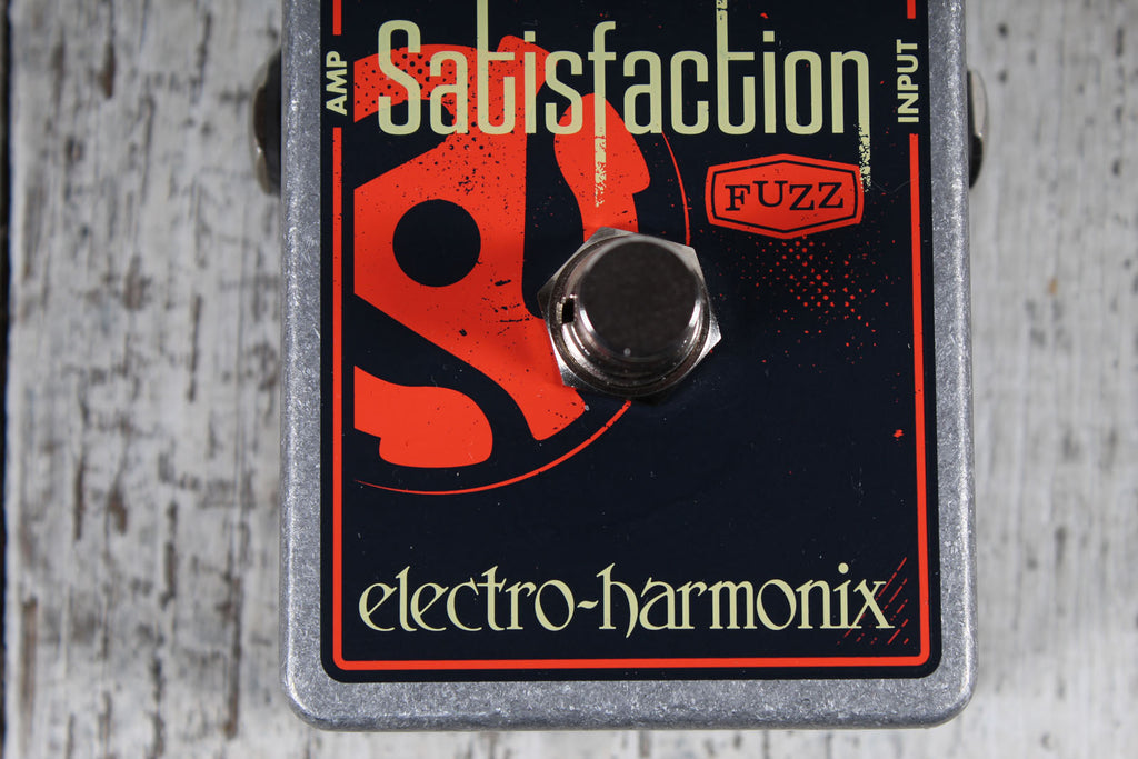 Electro-Harmonix Satisfaction Fuzz Pedal Electric Guitar Fuzz Effects Pedal