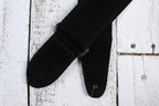 Henry Heller 2 Inch Wide Black with Blue and Orange Adjustable Peruvian Guitar Strap
