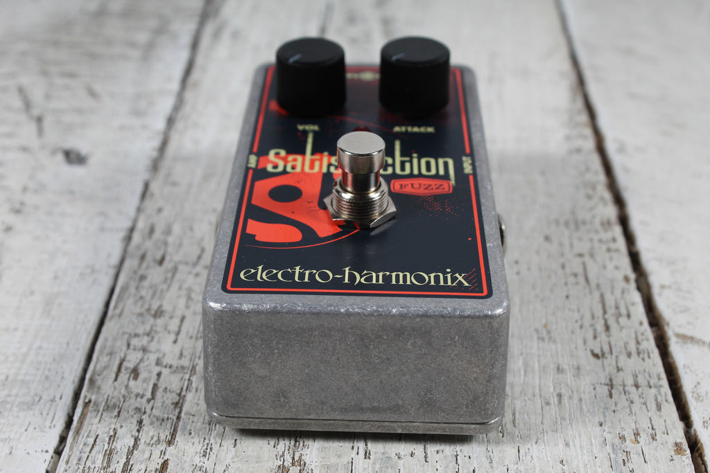 Electro-Harmonix Satisfaction Fuzz Pedal Electric Guitar Fuzz Effects Pedal