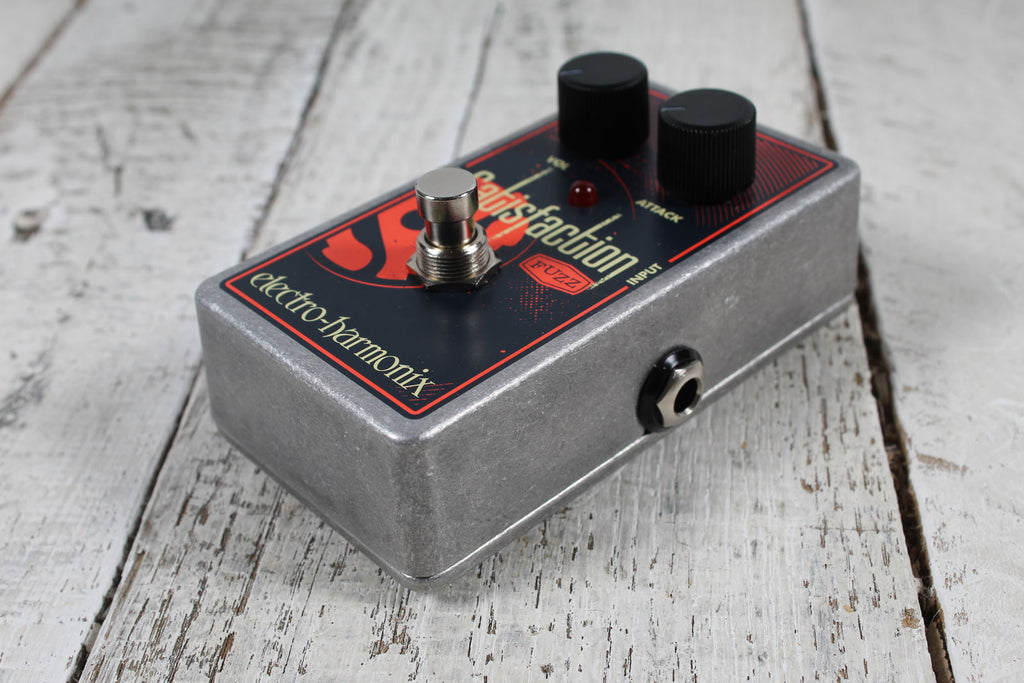 Electro-Harmonix Satisfaction Fuzz Pedal Electric Guitar Fuzz Effects Pedal