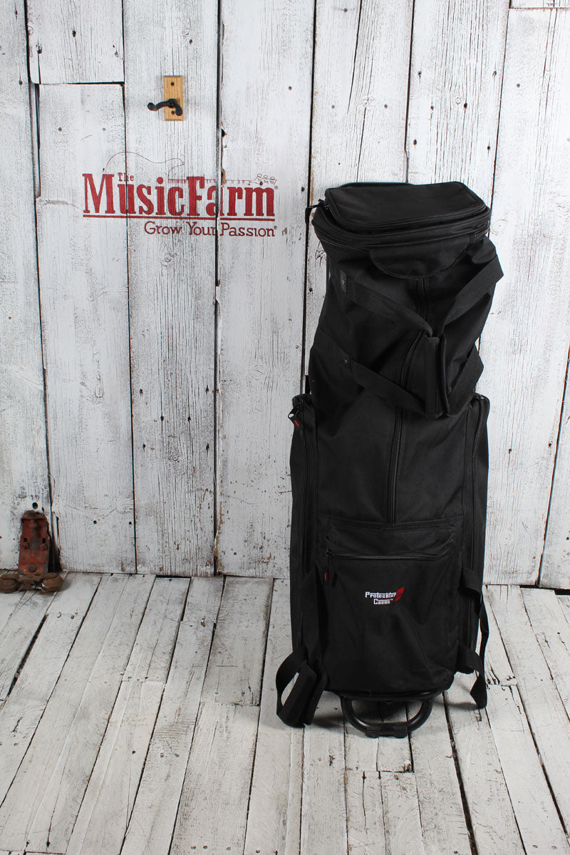 Gator GP-DRUMCART Drum Hardware Caddy Rolling Drum Hardware Bag with Steel Frame