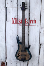 Load image into Gallery viewer, Ibanez SRD905 5 String Electric Bass Guitar Cosmic Blue Starburst Low Gloss