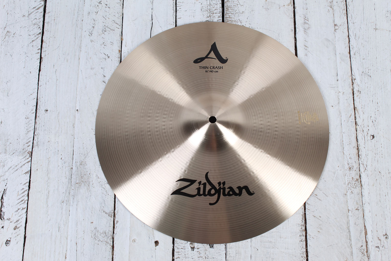 Zildjian 16 Inch A Family Thin Crash Cymbal 16" Thin Crash Drum Cymbal A0223 Main image