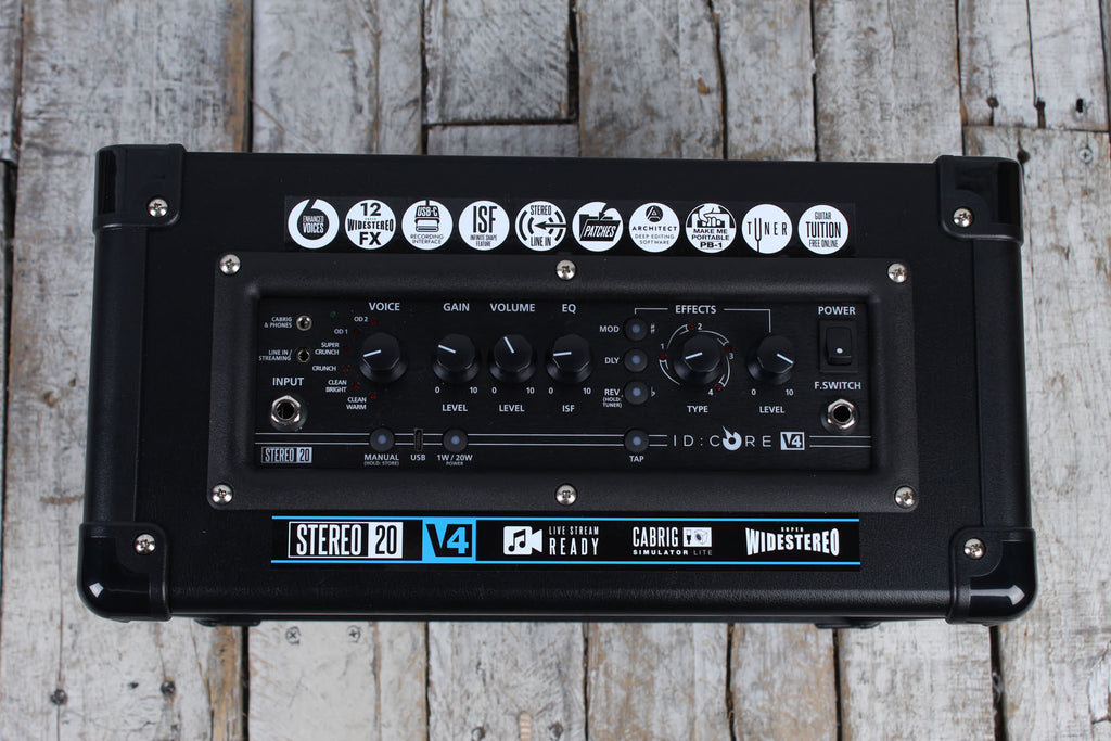 Blackstar ID:Core 20 V4 Electric Guitar Amplifier 10 Watt Digital Stereo Amp