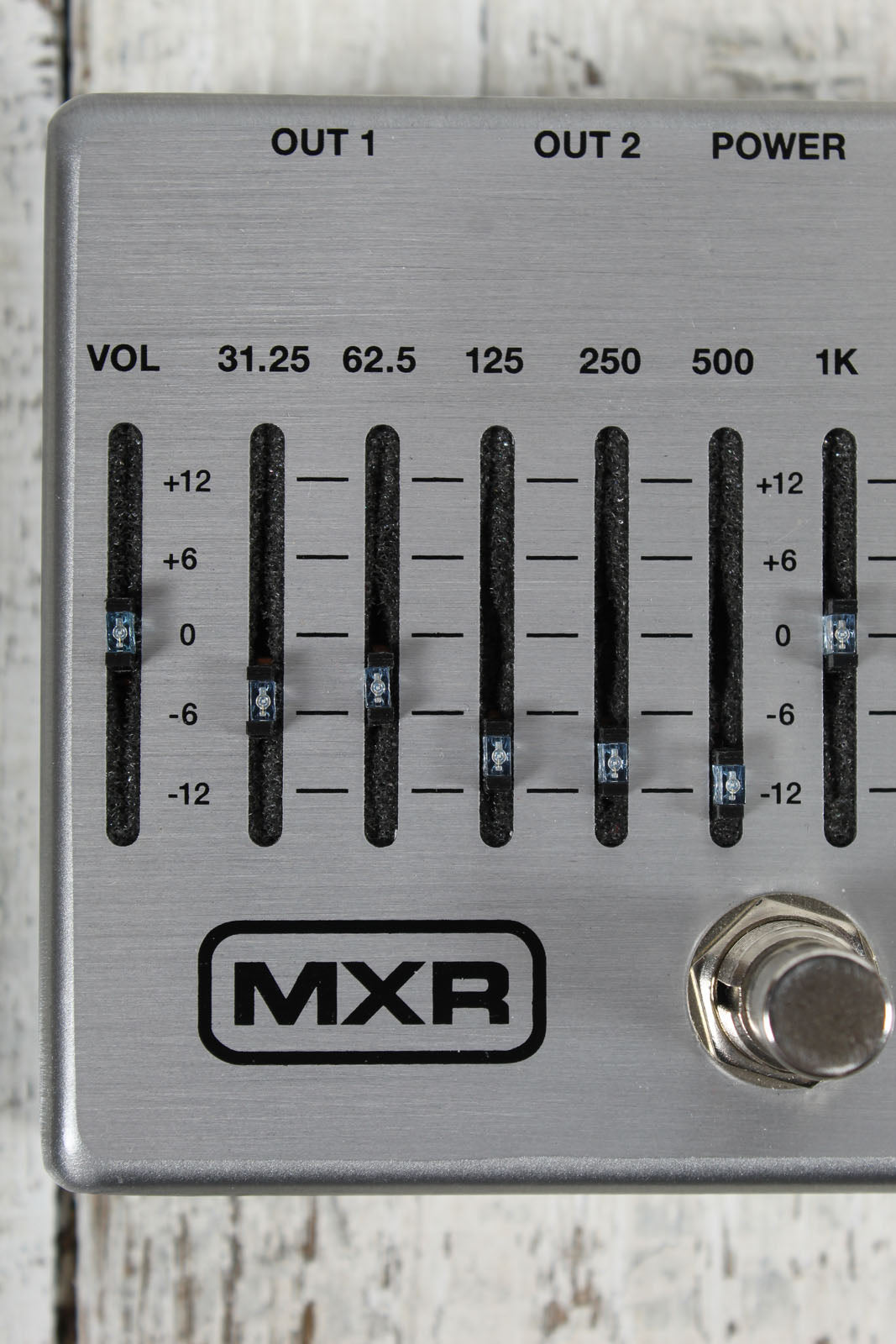 MXR M108S Ten Band EQ Electric Guitar Equalizer Effects Pedal