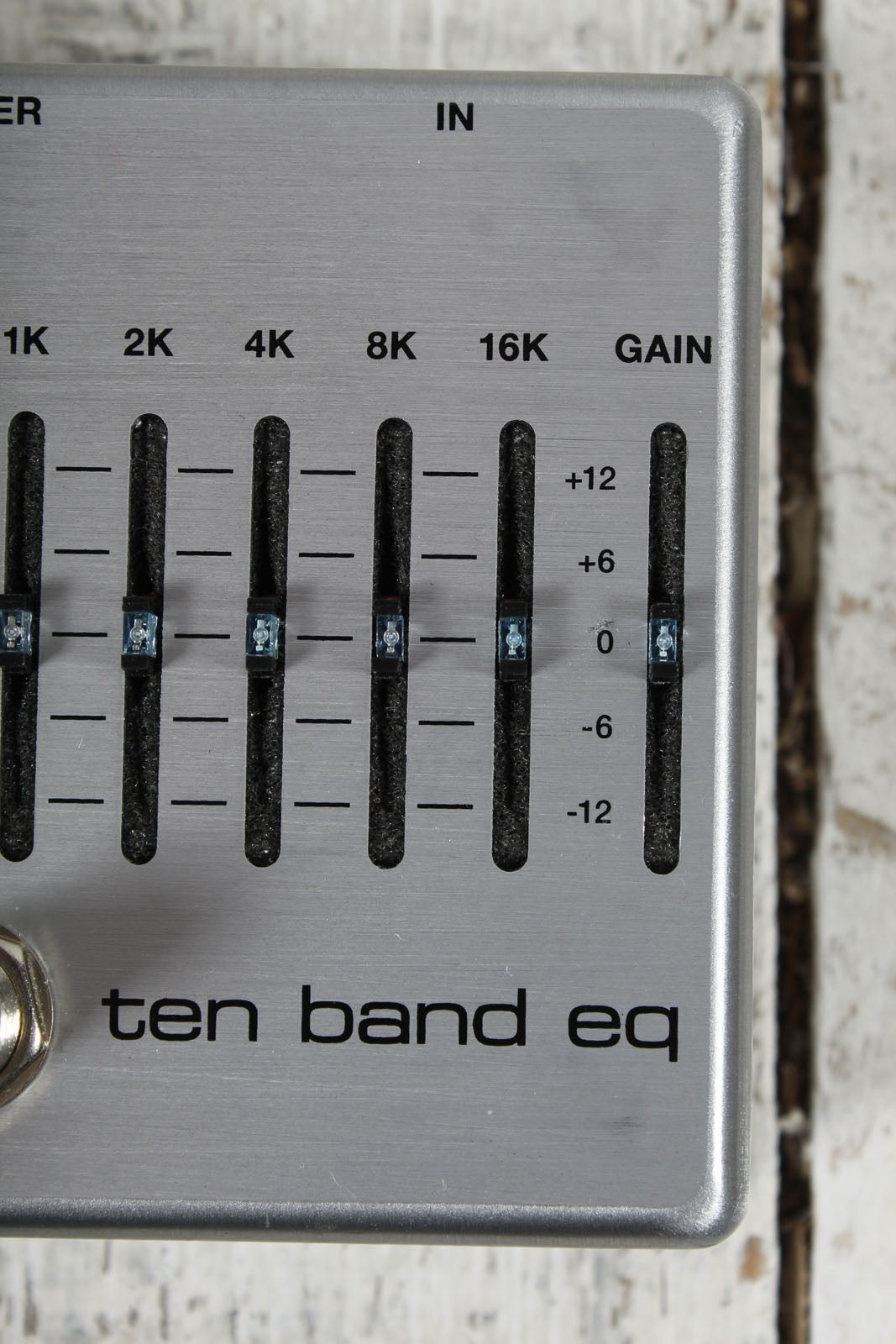 MXR M108S Ten Band EQ Electric Guitar Equalizer Effects Pedal