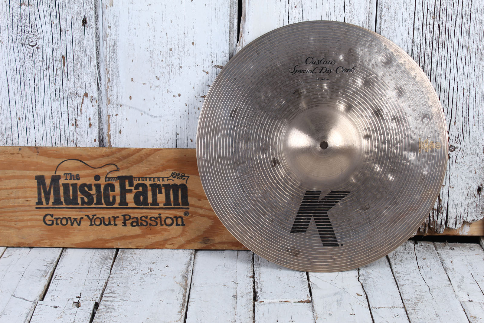Zildjian 16 Inch K Custom Special Dry Crash Cymbal 16" Crash Drum Cymbal K1416 Secondary image