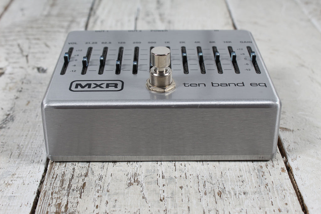 MXR M108S Ten Band EQ Electric Guitar Equalizer Effects Pedal