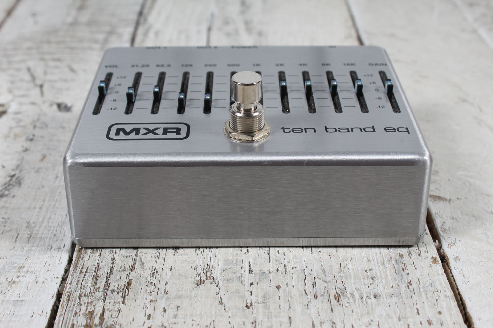 MXR M108S Ten Band EQ Electric Guitar Equalizer Effects Pedal