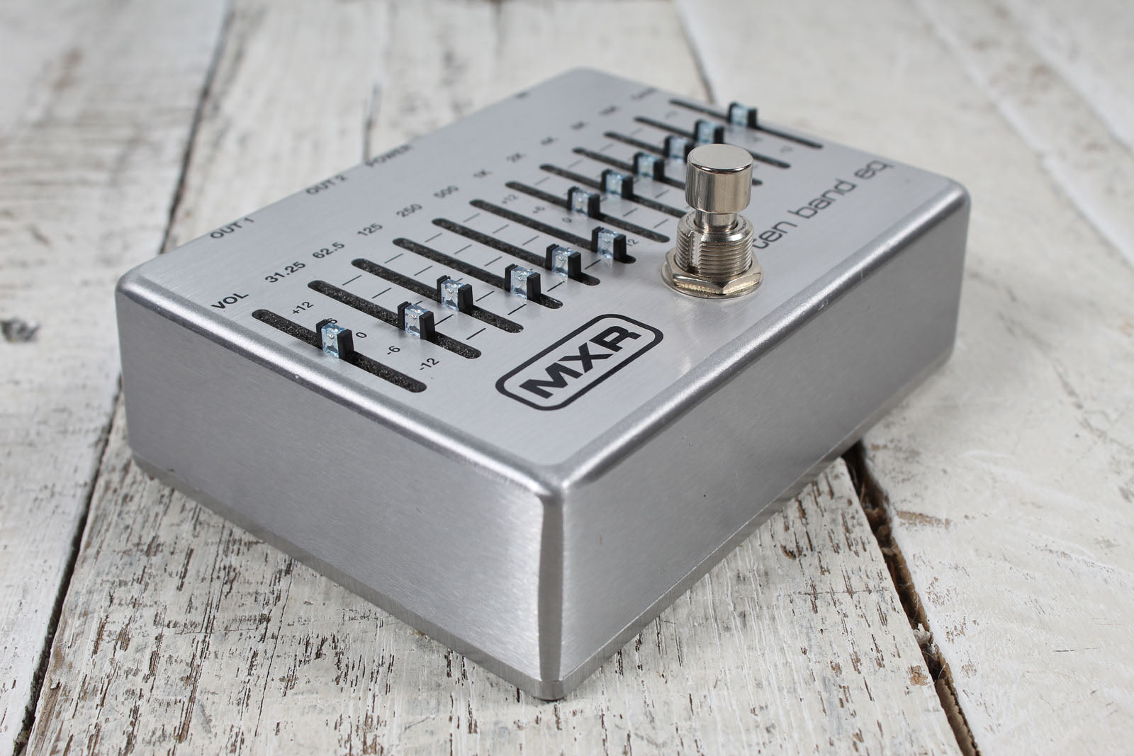 MXR M108S Ten Band EQ Electric Guitar Equalizer Effects Pedal