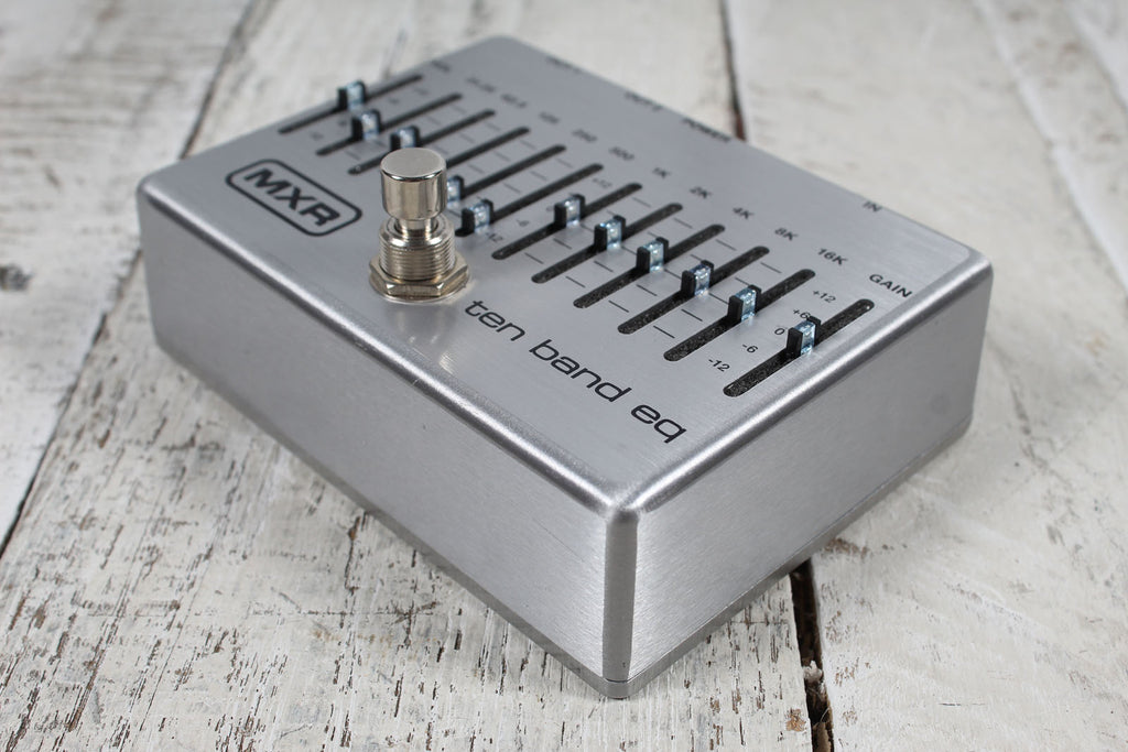 MXR M108S Ten Band EQ Electric Guitar Equalizer Effects Pedal