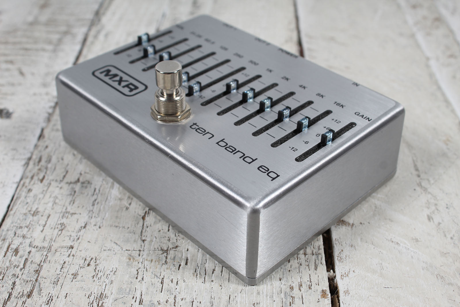 MXR M108S Ten Band EQ Electric Guitar Equalizer Effects Pedal