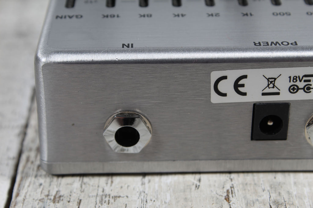 MXR M108S Ten Band EQ Electric Guitar Equalizer Effects Pedal