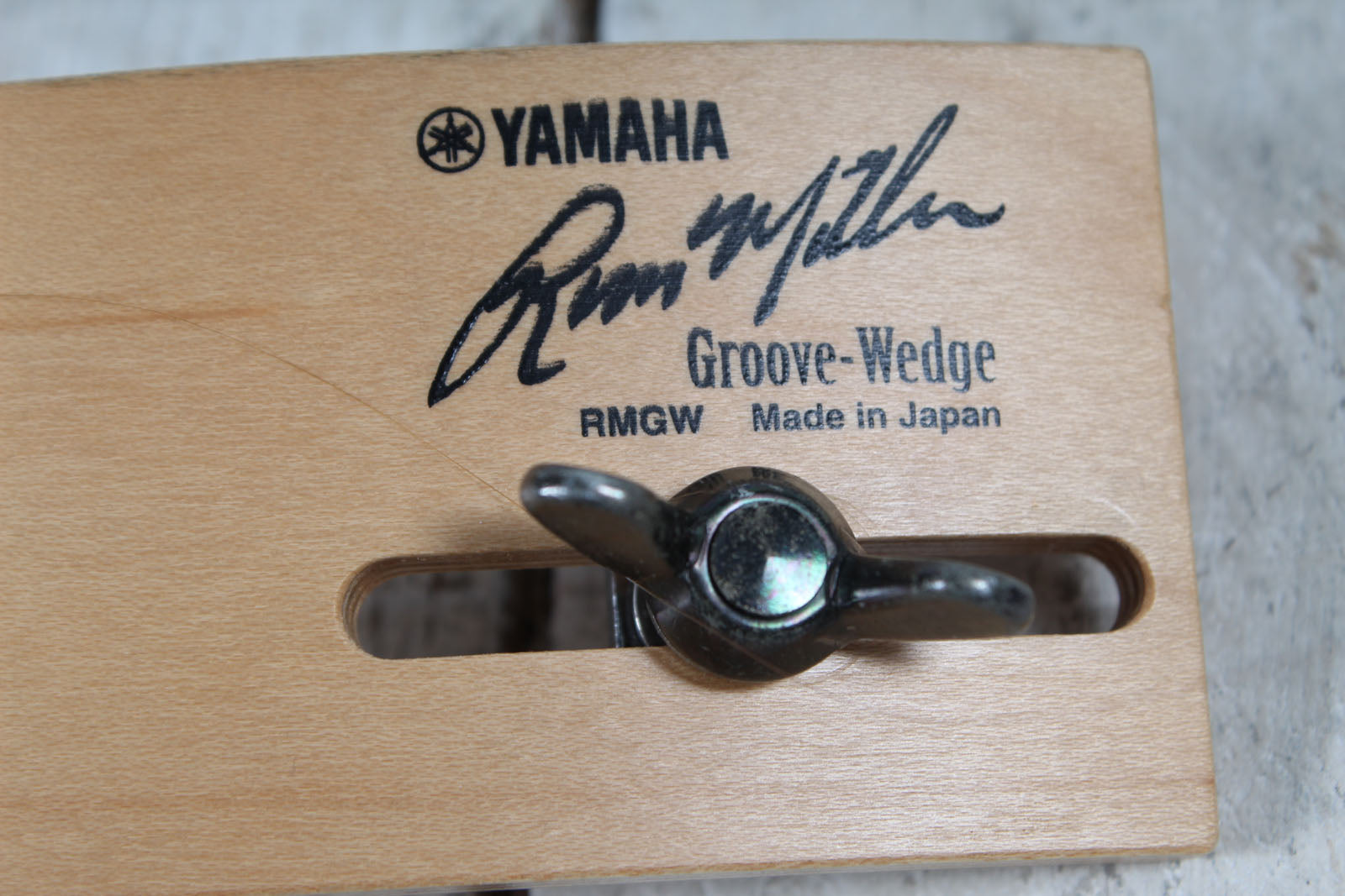 Yamaha Russ Miller Groove Wedge Maple Snare Drum Wedge