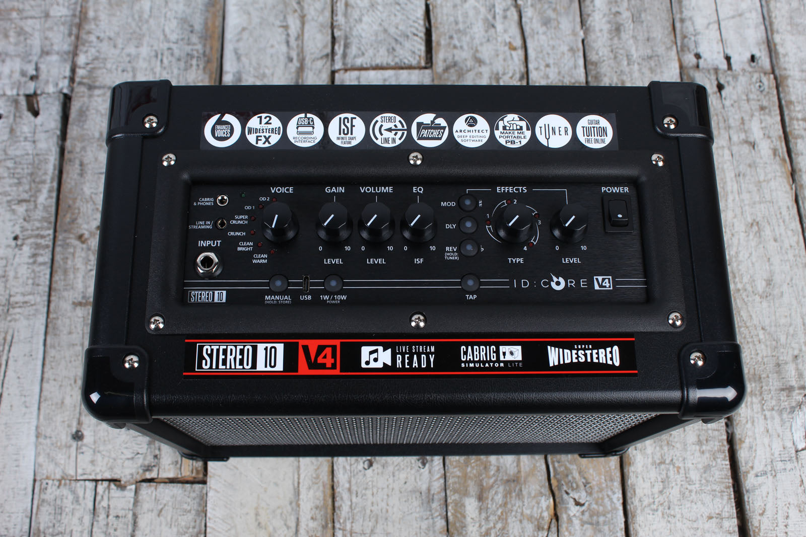 Blackstar ID:Core 10 V4 Electric Guitar Amplifier 10 Watt Digital Stereo Amp