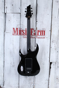 Schecter Sunset-6 EverTune Red Dawn Solid Body Electric Guitar Gloss Black